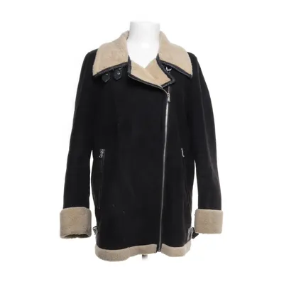 Shearling jas (Zwart) van Zara Trafaluc Outerwear Collection Acryl, Polyester