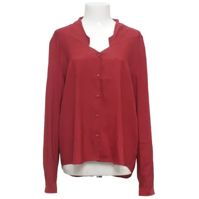 Blouse (Red) from WHYRED Elastane, Silk
