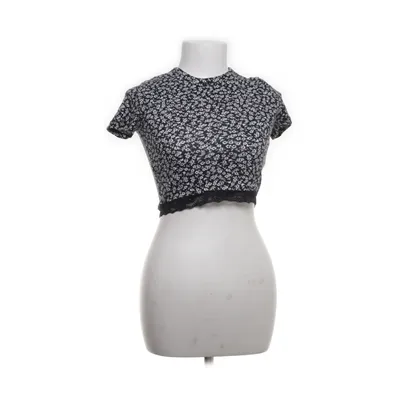 Crop top (Black, White) from Tally Weijl Cotton