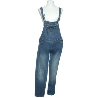 Hängselbyxor (Blå) från Denim Club Bomull