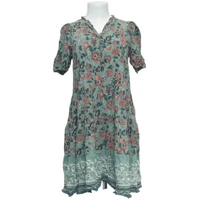Jurk (Groen, Meerkleurig) van Top Secret Viscose