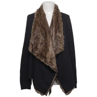 Kofta (Svart, Brun) från Hollister Akryl, Bomull, Pälsimitation, Polyester