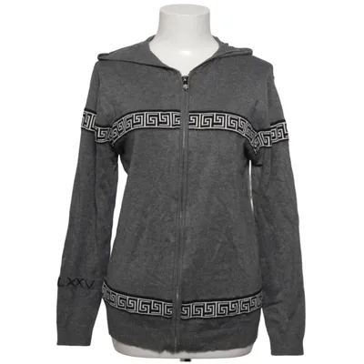 Hoodie (Gray) from Rivaldi Black Acrylic, Viscose