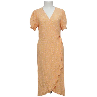 Robe portefeuille (Jaune, Blanc) de Dobber Viscose
