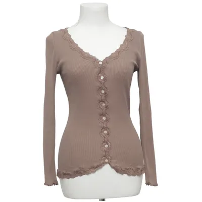 Cardigan (Bruin) van Rosemunde Katoen, Elastaan, Polyamide, Zijde