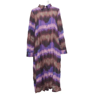 Robe chemise (Violet, Marron, Multicolore) de Indiska Viscose