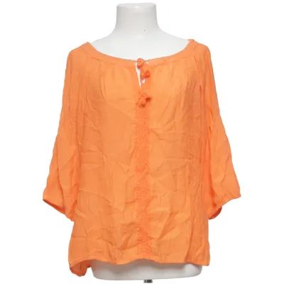 Blouse (Orange) de Sorbet Polyamide, Viscose