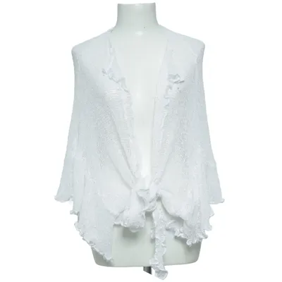 Cardigan (Wit) van Angel Circle Acryl, Polyamide