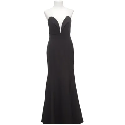 Evening gown (Black) from Jarlo Elastane, Polyester