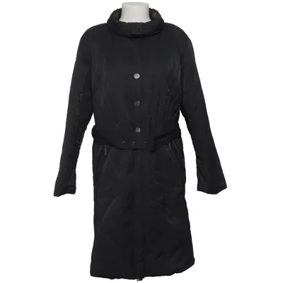 Manteau d'hiver (Noir) de Collage Coton, Polyamide, Polyester