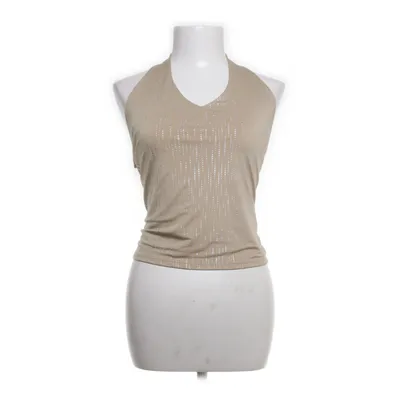 Halternecktopp (Beige, Silverfärgad) från Pimkie Elastan, Polyester