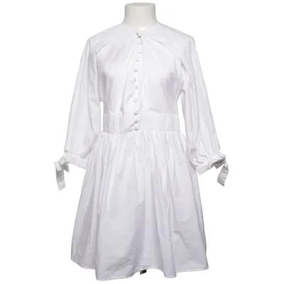 Klänning (Vit) från ASOS Design Bomull, Polyester