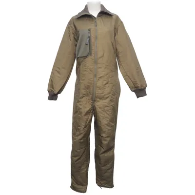 Combinaison blouse (coveralls, overall, insulated overalls, thermal overalls, winter suit, cold weather suit, outdoor suit, utility coveralls, mechanic coveralls, boiler suit, jumpsuit, work suit, military coveralls, military surplus, army style, tactical suit, field clothing, shooting clothing, gamekeeper, deer hunting, wildlife, forestry, logging, farm work, agricultural clothing, fishing apparel, ice fishing, snow work, winter camping, bushcraft gear, survival clothing, prepper gear, expedition suit, rugged outdoor gear, heavy duty, wind resistant, warm insulated clothing, full body coverall, all-in-one suit, zip coverall, men's outdoor clothing, work) Aramide, Polyamide