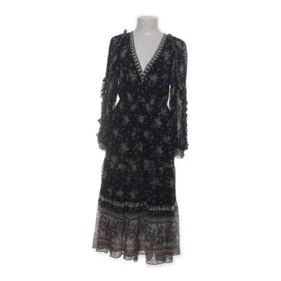 Långklänning (Svart, Flerfärgad) från Ulla Johnson Polyester, Silke, Viskos