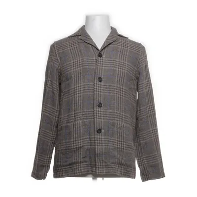 Shirt (Beige, Blauw) van Eton Linnen, Zijde, Wol