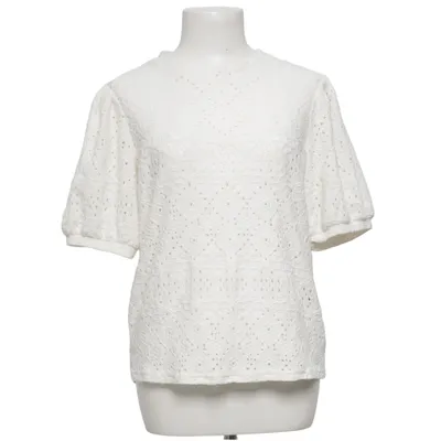 Top (Wit) van Object Elastaan, Gerecycled polyester