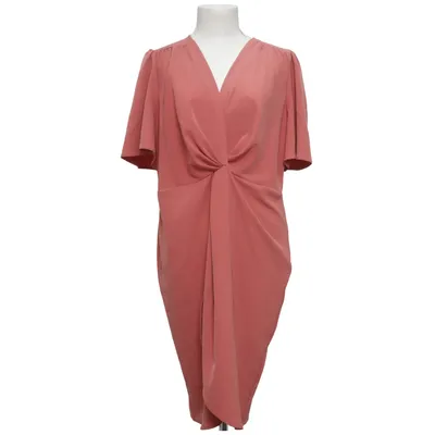 Robe portefeuille (Rouge) de Eloquii Polyester