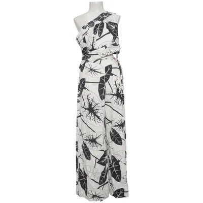 Jumpsuit (Black, White) from Farm Rio Linen, Viscose