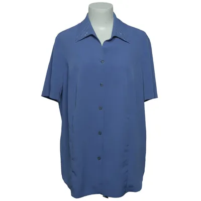 Chemise à manches courtes (Bleu) de Habella Polyester