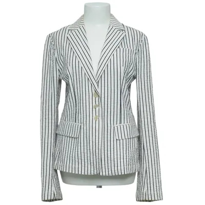 Blazer (Hvid, Sort) fra Do Rose Bomuld