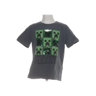 T-shirt (Grå, Grön) från Minecraft Bomull