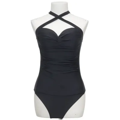 Maillot de bain une pièce (Noir) de Just Élasthane, Polyamide