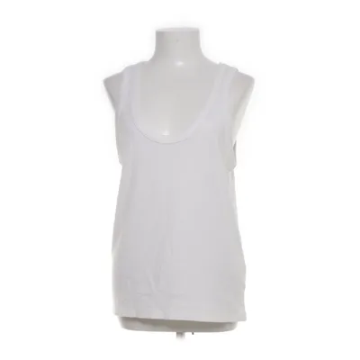 Tank Top (White) from H&M Cotton, Elastane, Modal
