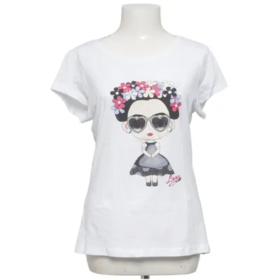T-shirt (Hvid, Flerfarvet) fra Laura Torelli