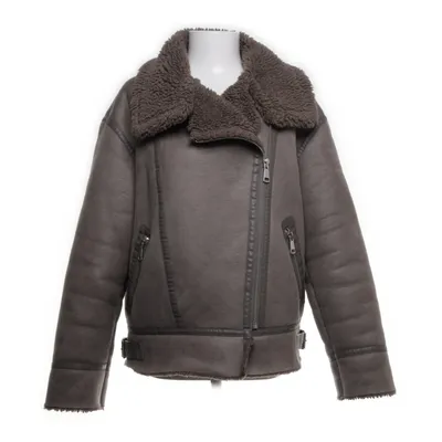 Shearlingjacka (Brun) från Zara Polyester, Polyuretan