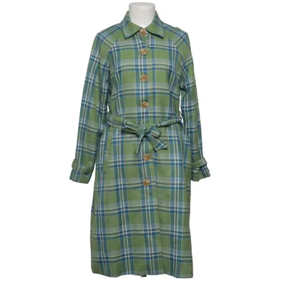 Trenchcoat (Groen, Blauw, Wit) van King Louie Polyester, Viscose