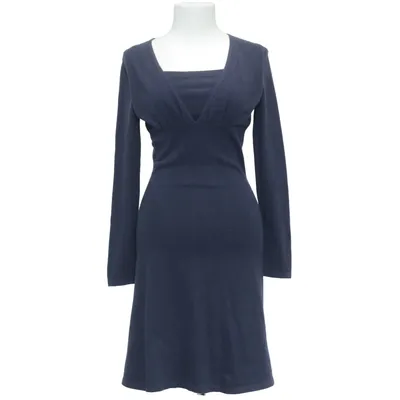 Kleid (Blau) von Just Woman Acryl, Kaschmir, Wolle
