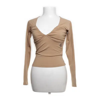 Top (Beige) van Calvin Klein Jeans Katoen, Elastaan