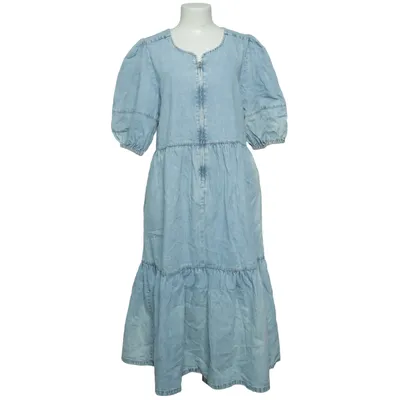 Robe en jean (Bleu) de ONLY Blue Denim Coton