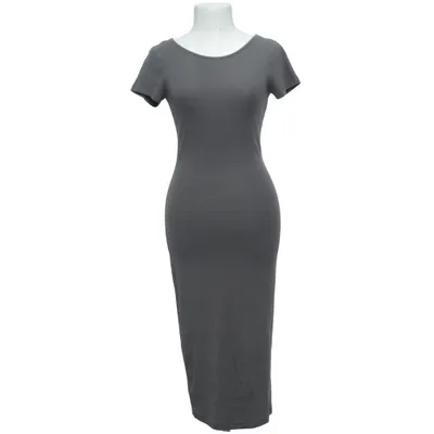 Robe longue (Gris) de Even & Odd Coton, Élasthane, Modal