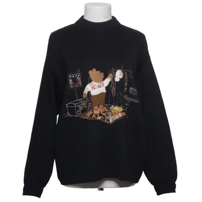 Tröja (Svart, Flerfärgad) från Donaldson Akryl, Ull