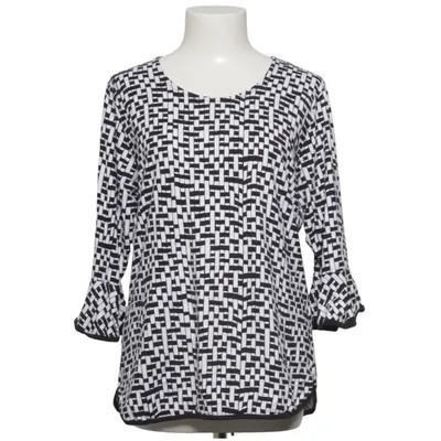 Blus (Svart, Vit) från Fashion Highlight Elastan, Viskos