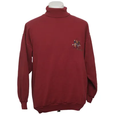 Turtleneck (Red) from Wrangler Acrylic, Cotton