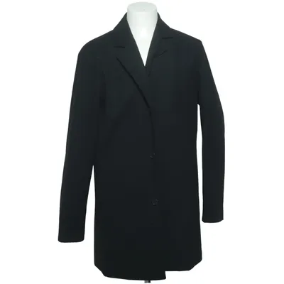Coat (Black) from Jack & Jones Acrylic, Polyamide, Polyester, Wool