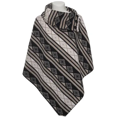Poncho (Noir, Beige) de True Spirit Polyester