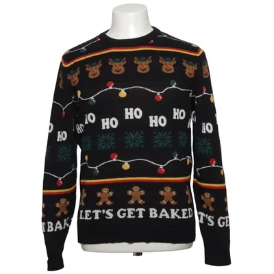 Pull de Noël (Noir, Multicolore) de Originals by Jack & Jones Coton