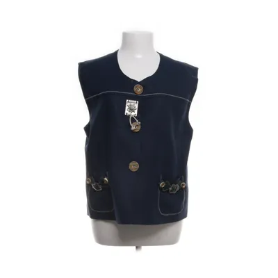 Gilet (Blauw) van Your Sixth Sense Viscose, Acetaat