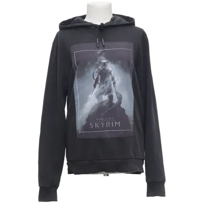 Huvtröja (Svart) från Bethesda Bomull, Polyester