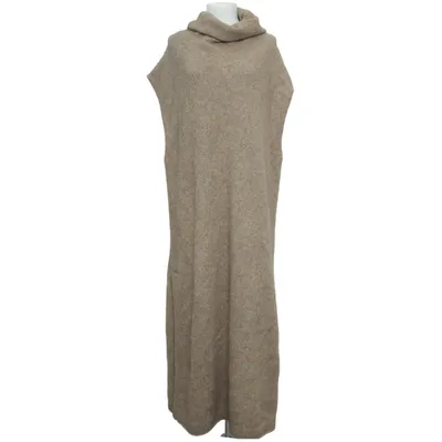 Rollkragenkleid (Beige) von By Malene Birger Alpakawolle, Merinowolle, Polyamid, Yakwolle
