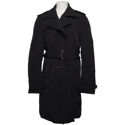 Trench coat (Black) from Sisley Cotton, Polyamide, Polyester