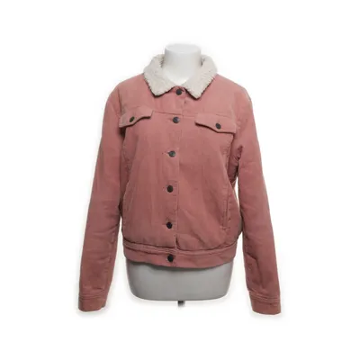 Gevoerde spijkerjas (Roze) van Jennyfer Katoen, Polyester
