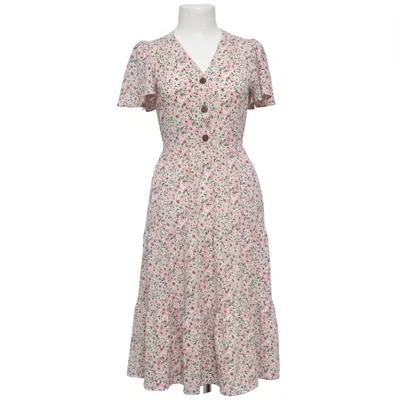 Klänning (Rosa, Grön, Vit) från Los Angeles Elastan, Polyester