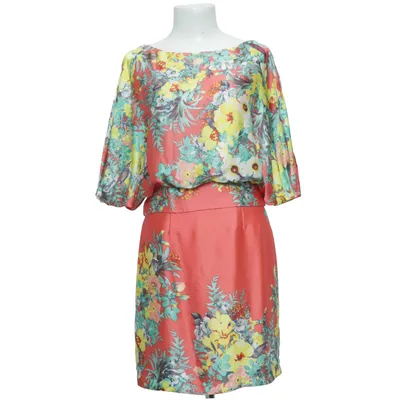 Jurk (Rood, Meerkleurig) van Bisou Bisou Polyester
