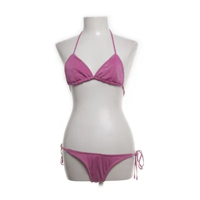 Bikini (Rosa, Silverfärgad) från Triangl Elastan, Polyester