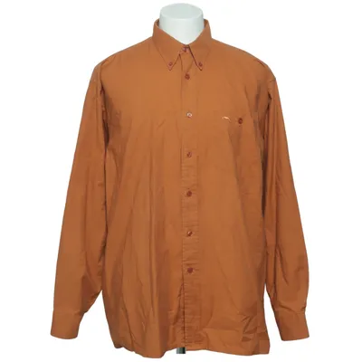 Shirt (Brown, Orange) from Rappson Cotton, Polyester