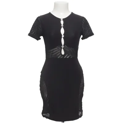 Jurk (Zwart) van Missy Empire Elastaan, Polyester